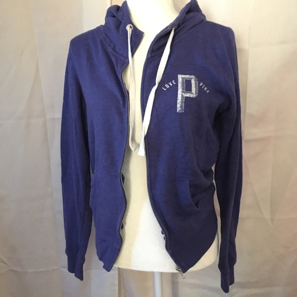 Victoria’s Secret Pink ZIP Up Hoodie - Picture 1 of 3